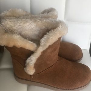 Women Daniah wide width suede mid boots